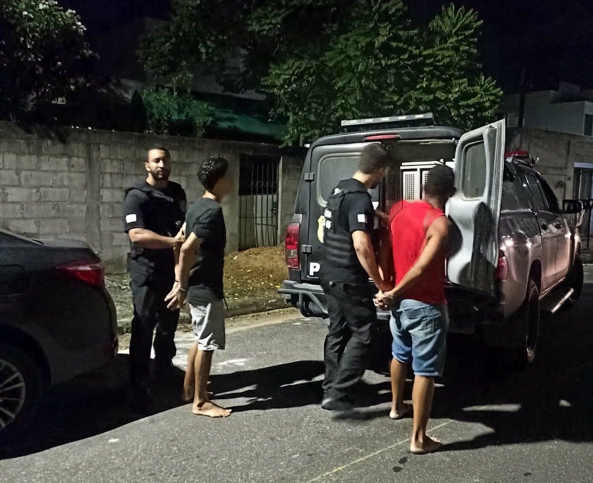 Polícia Civil prende em Linhares suspeitos de homicídio ocorrido em Jaguaré