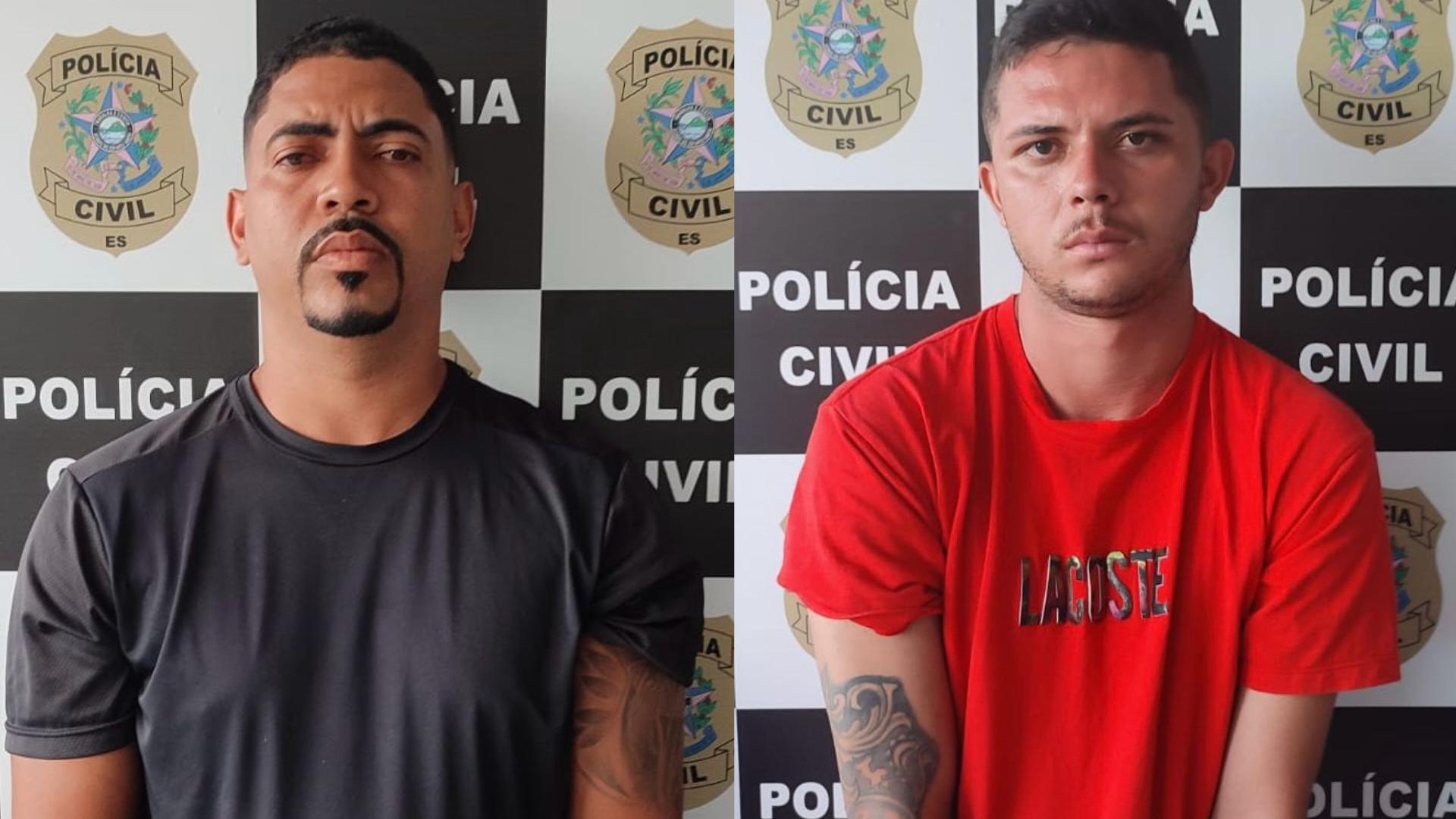 Polícia Civil anuncia prisão de homicidas.