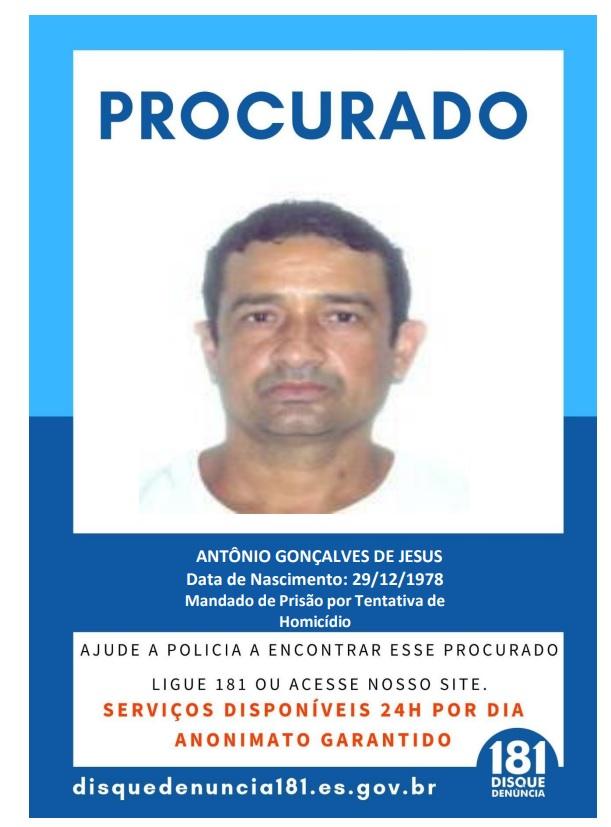 DP de João Neiva cumpre mandado de prisão contra indivíduo da lista dos procurados do município