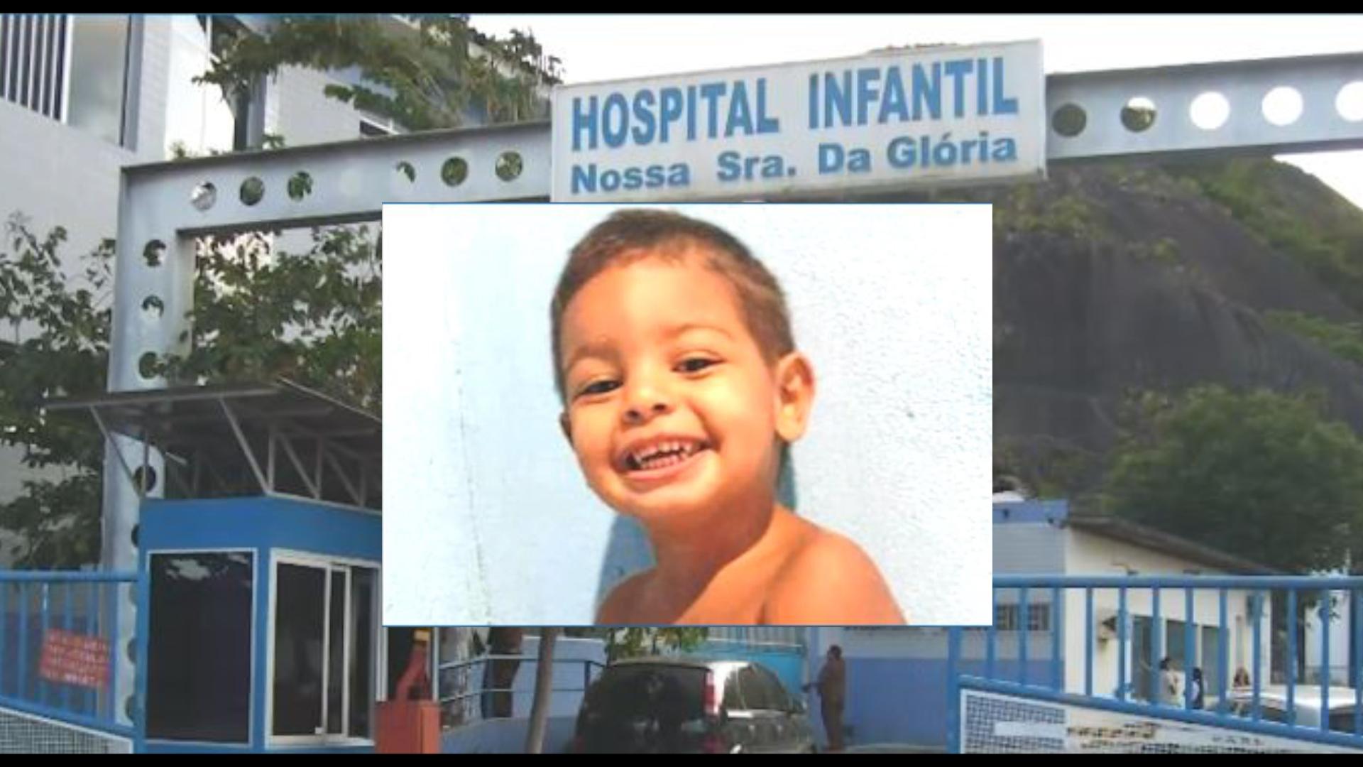 Graves queimaduras: criança segue internada em hospital de Vitória.