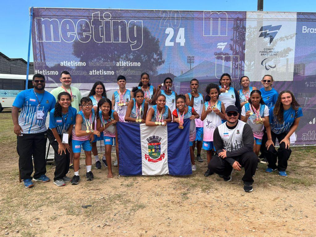 Linharenses brilhan na competição Nacional das Paraolimpíadas Escolares.