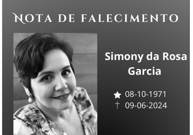 Simony Garcia: Morre primeira apresentadora de TV de Linhares