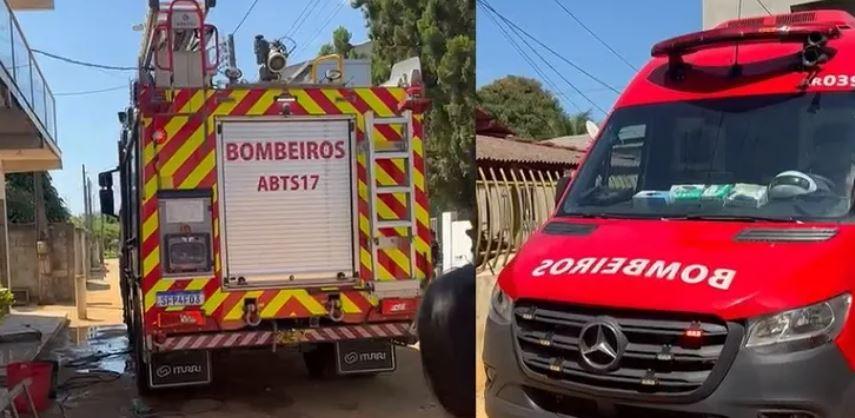 Tragédia: bebê morre em Bebedouro dentro de casa durante um incêndio.