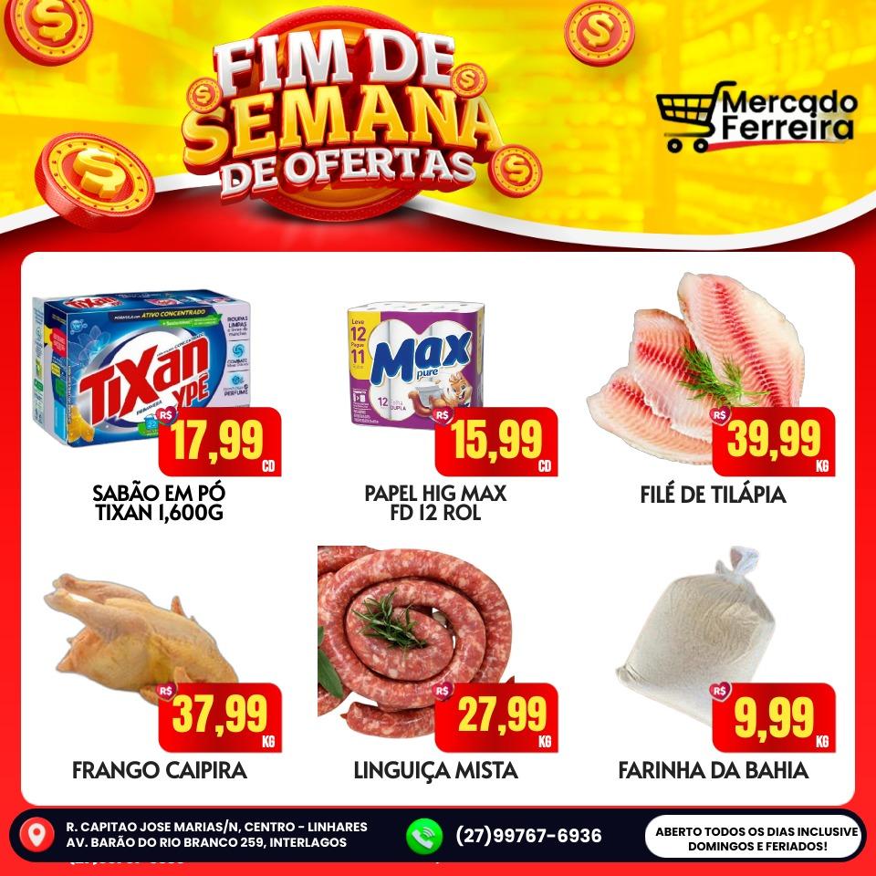 Mercado Ferreira: promoções para o final de semana.