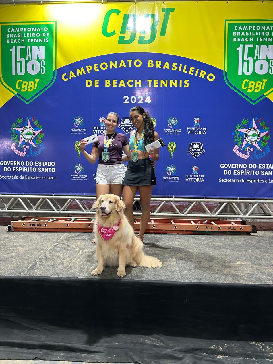 Comandadas por Xico Vidal, Milena Sesana e Gigi Vidal são vice-campeãs do Campeonato Brasileiro Open de Beach Tennis