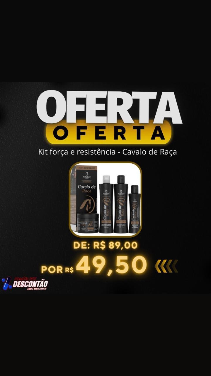 Rede Descontão: Kit para tratamento capilar entra em promoção.